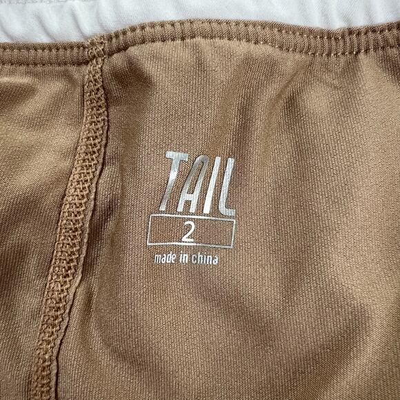 Tail Allure 18" Tennis athletic Skort skirt Onyx Black & white women’s size 2 - Picture 4 of 11